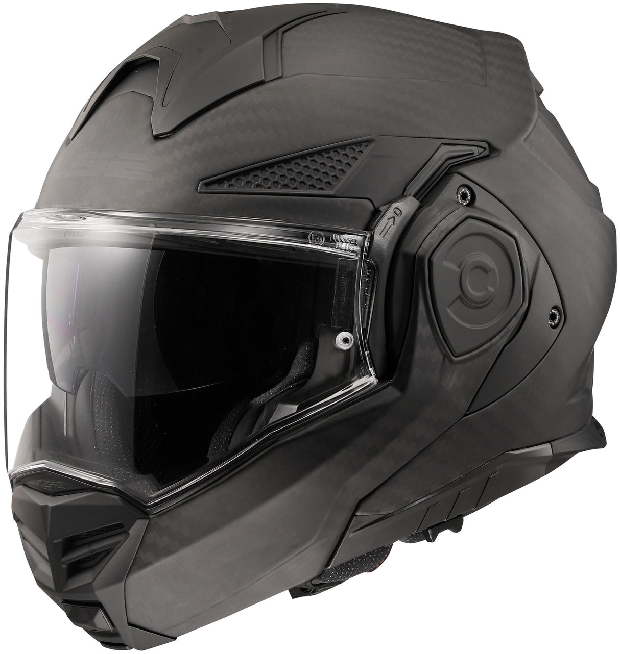 Ls2 opklaphelm ff901 advant x carbon matt . helmet ff901 advant x carbon matt m