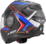 Ls2 opklaphelm ff901 advant x carbon future ii . helmet advant x car.fut.ii xxl bl wh blue