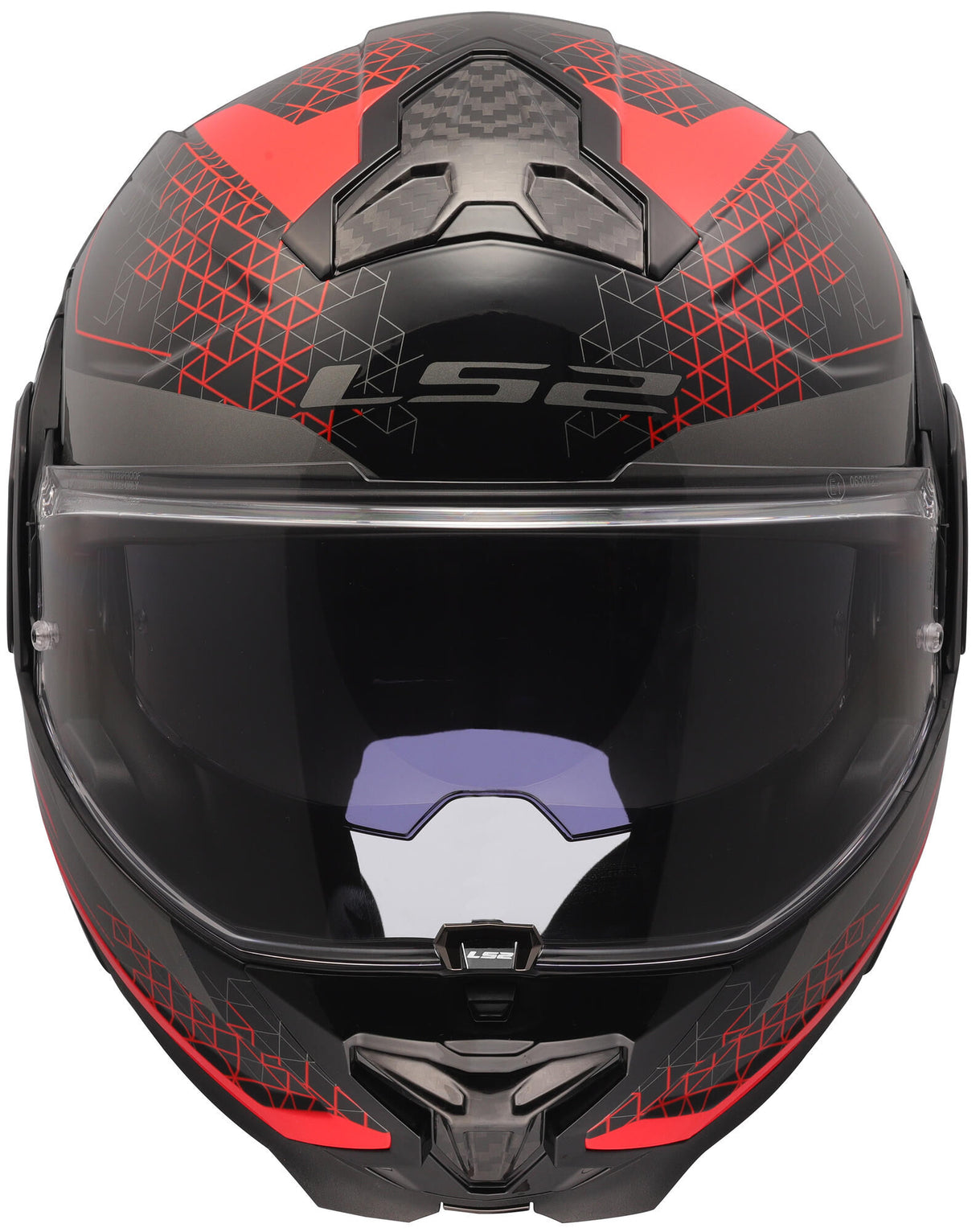 Ls2 opklaphelm ff910 advant ii astral helmet ff910 advant ii astral xl black red