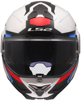 Ls2 opklaphelm ff910 advant ii triple . helmet ff910 advant ii triple xxl wh blue red
