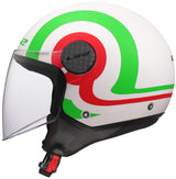 Ls2 of558 sphere lux ii urby jethelm helm of558 sph. lux ii urby wh groen rood xl
