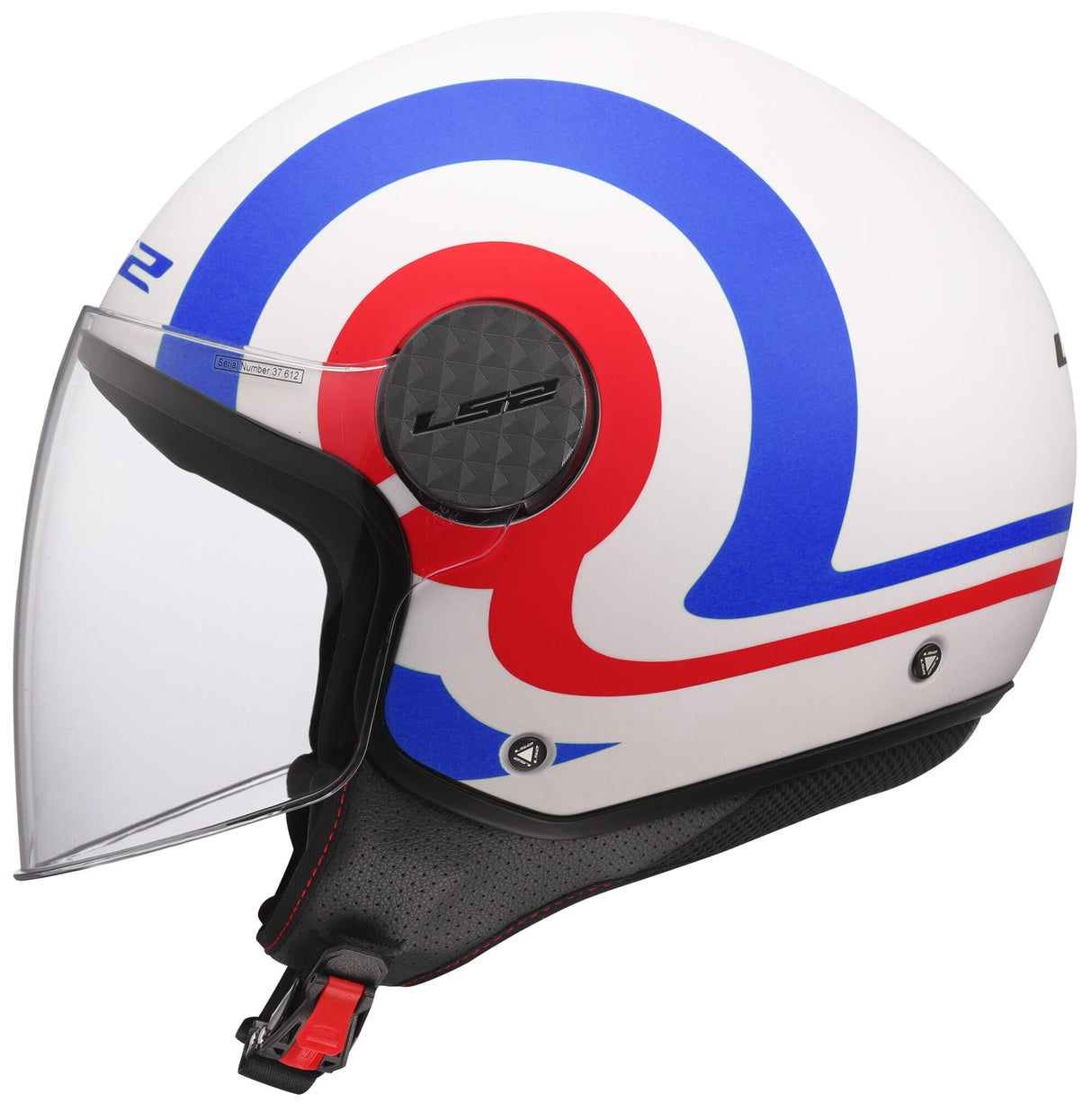 Ls2 of558 sphere lux ii urby jethelm helmet of558 sph. lux ii urby wh blue red xl