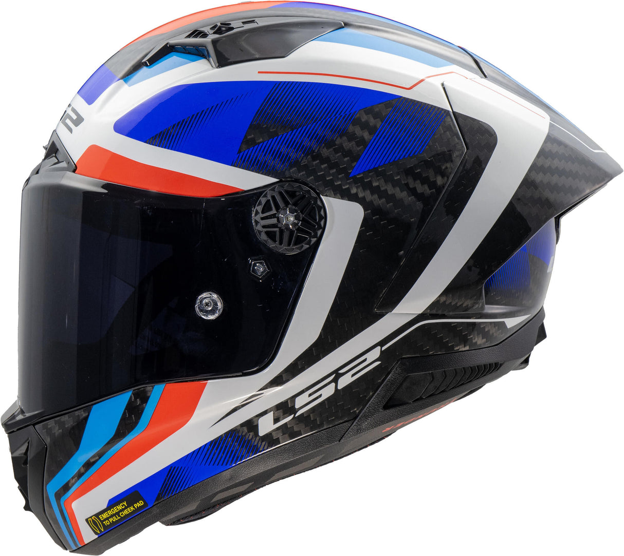 Ls2 integraalhelm ff805 thunder carbon gp diamond helmet ff805 thunder gp raute xxl blue red