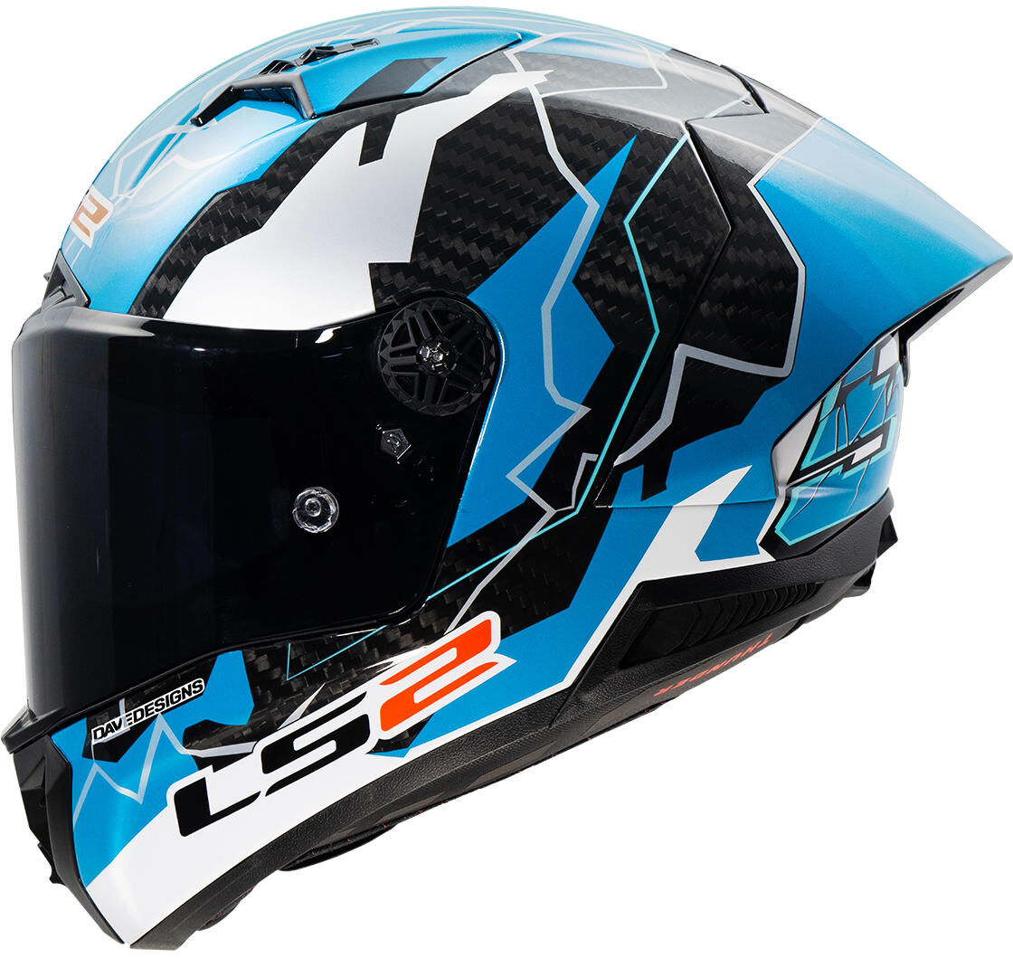 Ls2 integraalhelm ff805 thunder carbon gp aero replica huertas . helmet ff805 thunder gp aero rep. huertas s