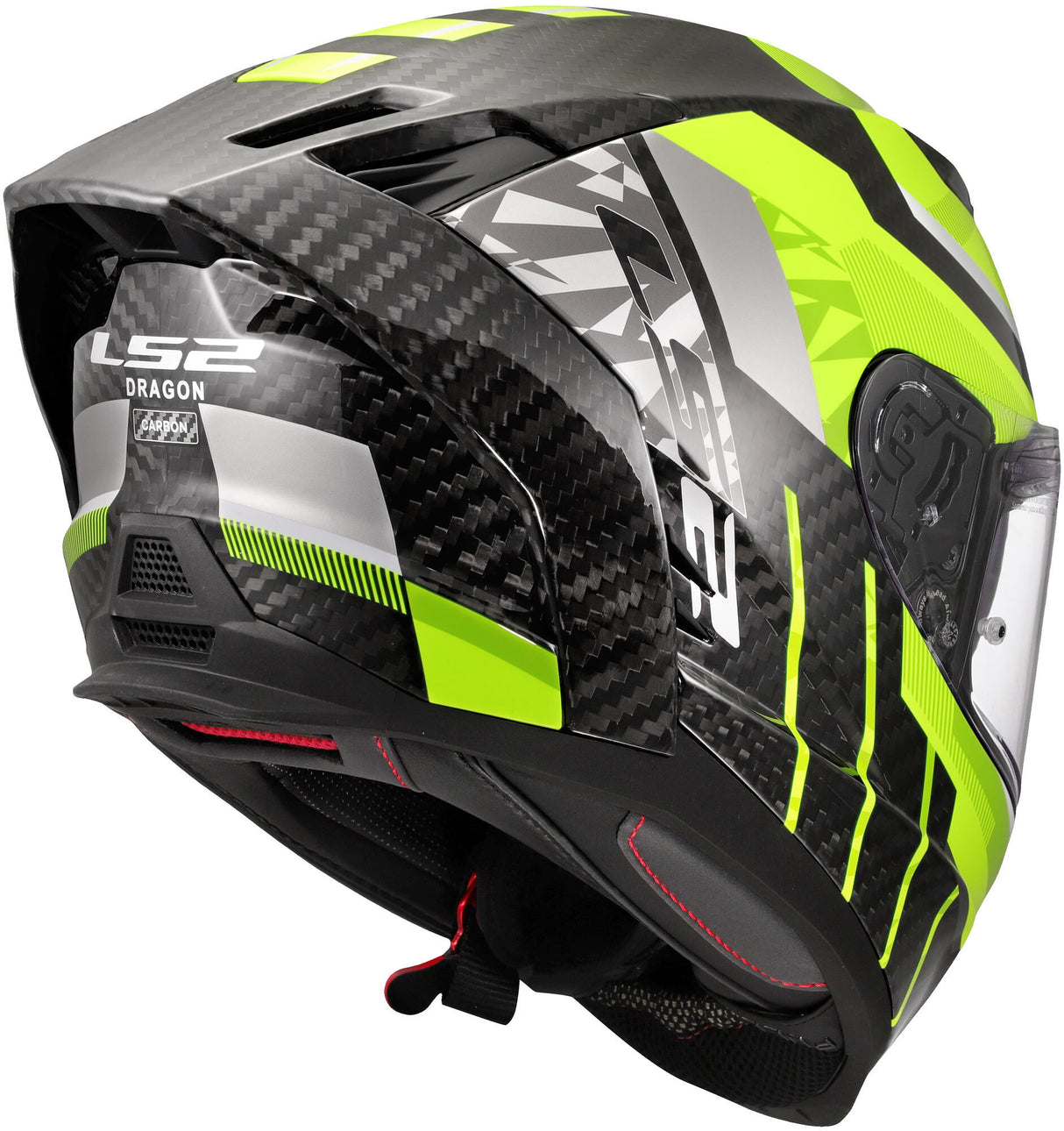 Ls2 integraalhelm ff807 dragon trax helmet ff807 dragon trax l yel. grey