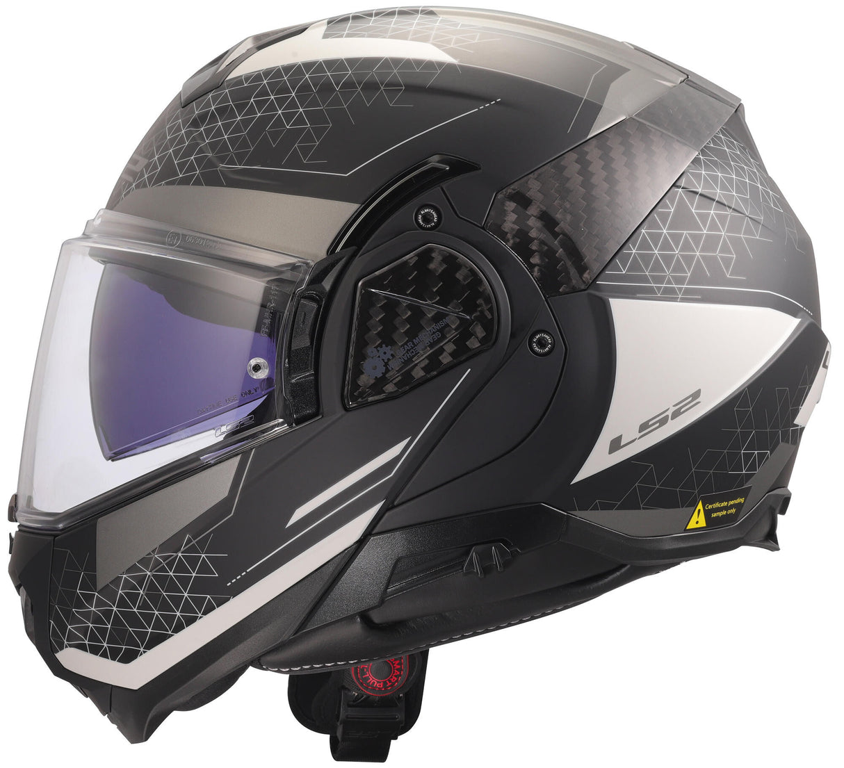 Ls2 opklaphelm ff910 advant ii astral helmet ff910 advant i astral matt gray gr. xl