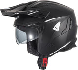 Ufo plast sheratan jethelm helmet sheratan m matt black