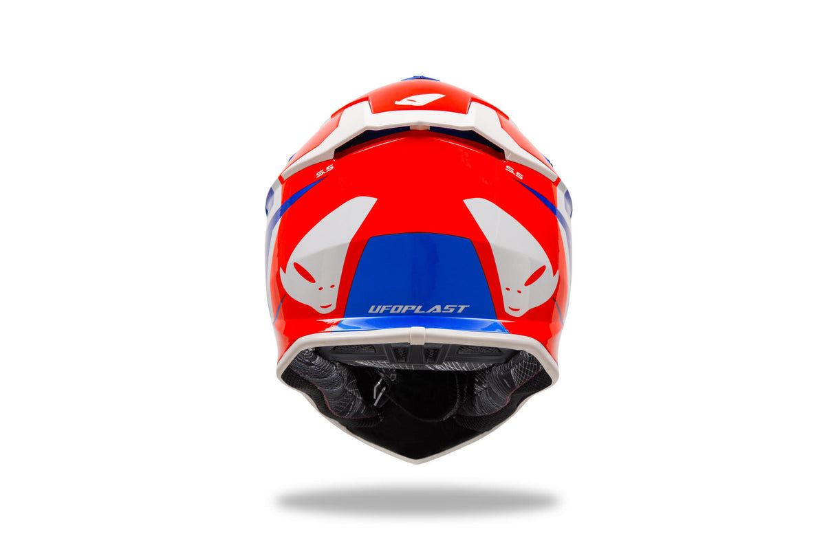Ufo plast crosshelm "intrepid helmet ufo plast interpid xl blue/red