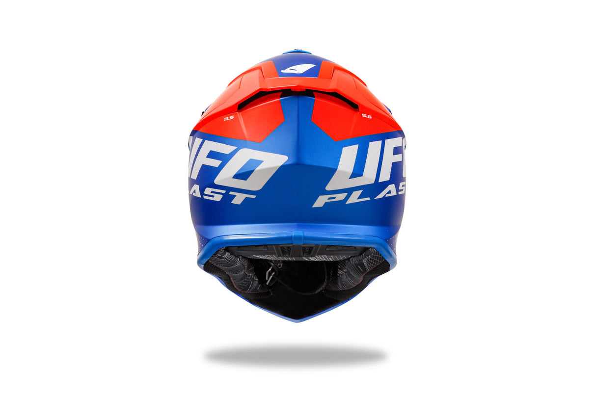 Ufo plast crosshelm "intrepid helmet ufo plast interpid l blue/orange