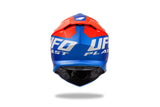 Ufo plast crosshelm intrepid helmet interpid m blue orange