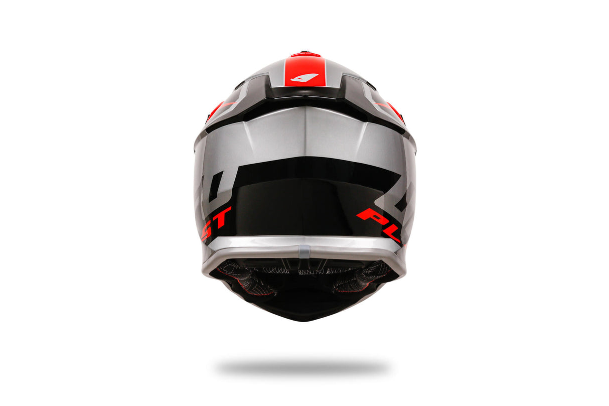 Ufo plast crosshelm intrepid helmet interpid s grey