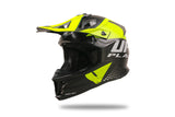 Ufo plast crosshelm intrepid helmet interpid xl black yellow