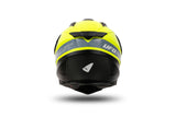 Ufo plast endurohelm ariëns helmet aries s yellow black