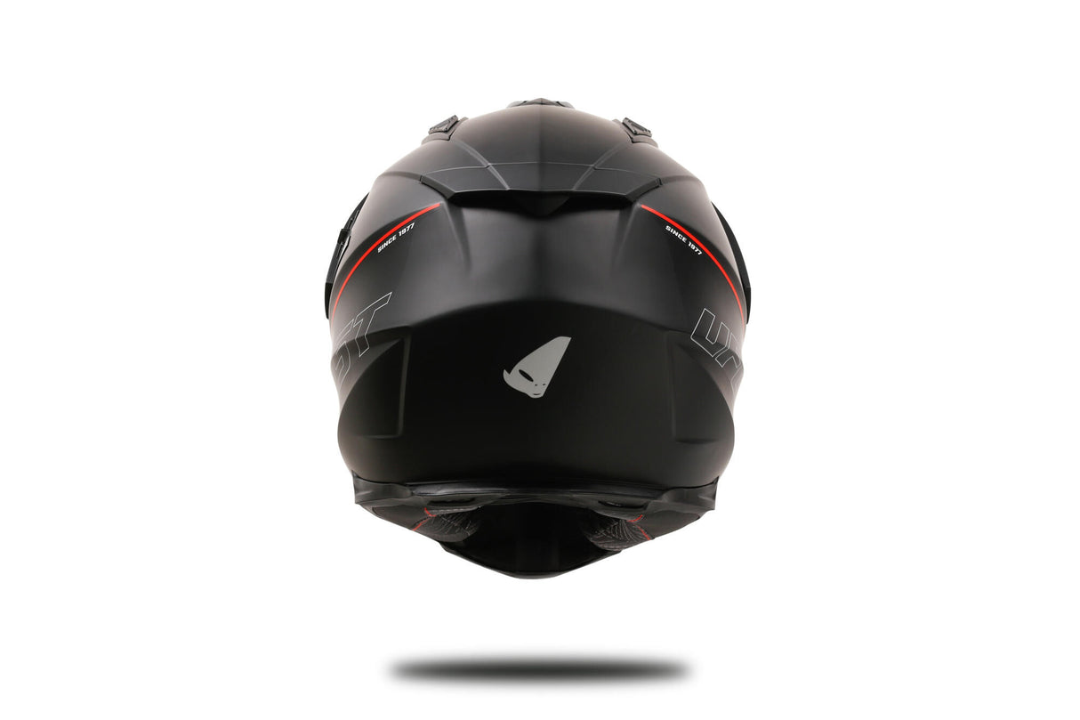 Ufo plast endurohelm "ariëns" helmet ufo plast aries xs black/red