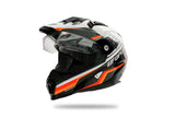 Ufo plast endurohelm ariëns helmet aries m white black