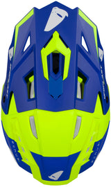 Ufo plast crosshelm echus helmet echus xxl blue yel. matt