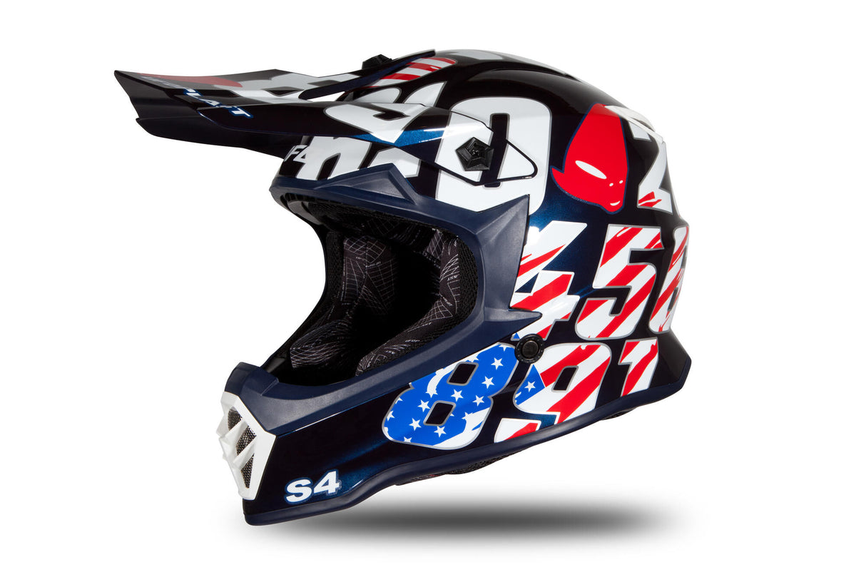 Ufo plast kinder crosshelm korey helmet ufo plst korey s blue