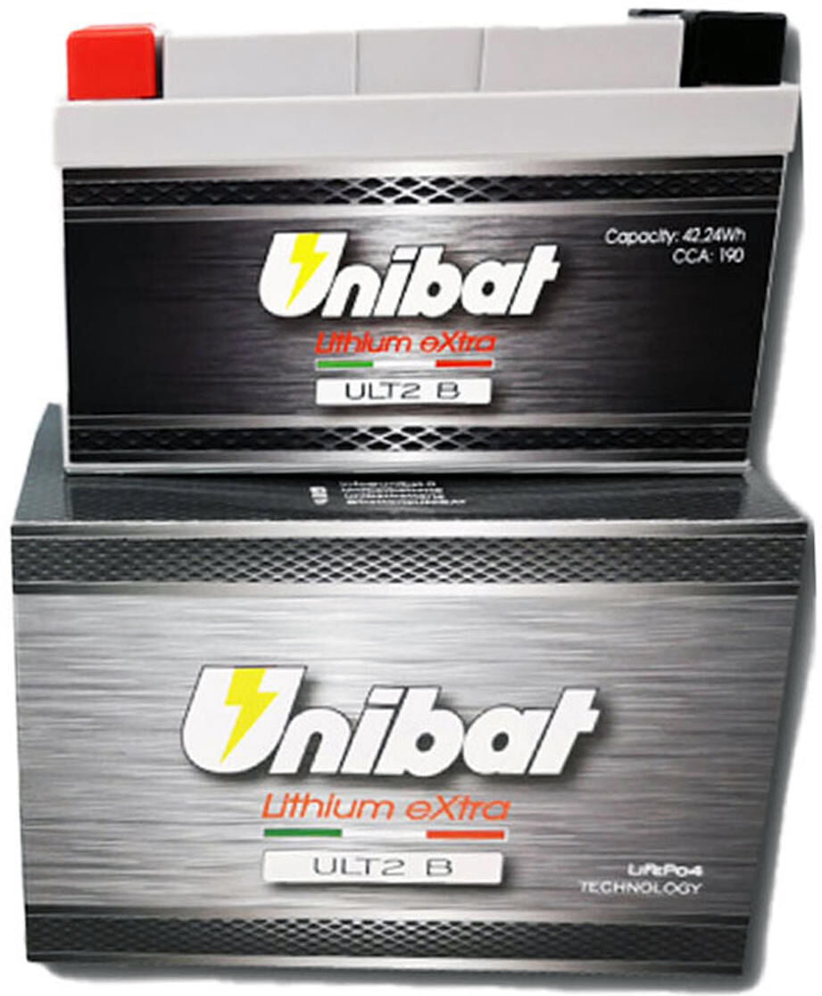 Unibat lifepo4 batterij ult2b . battery ult2b 4pin lithium extra