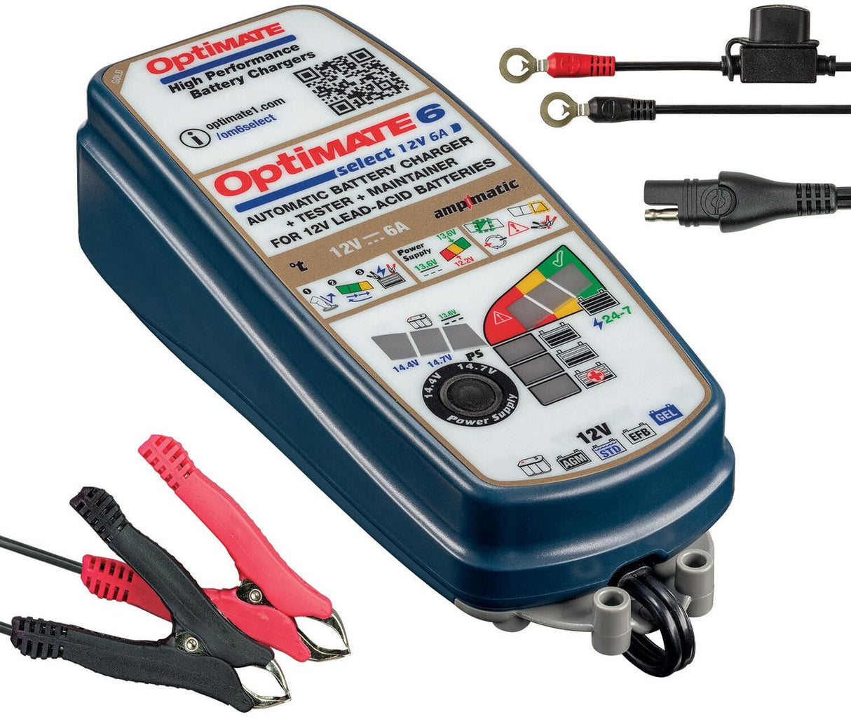 Tecmate acculader optimate 6 select