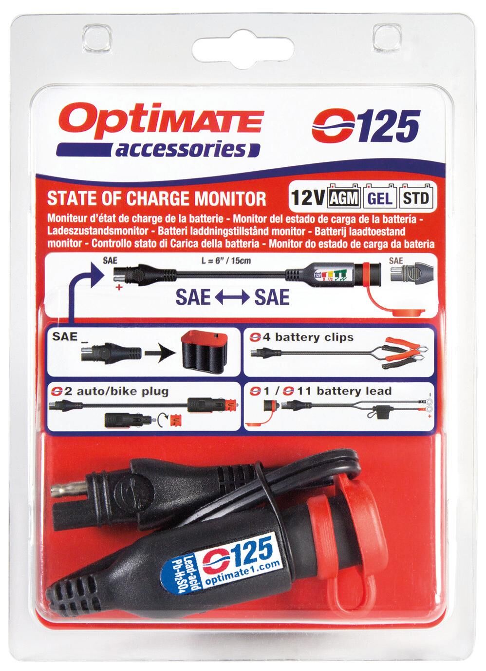 Tecmate batterij- accumonitor