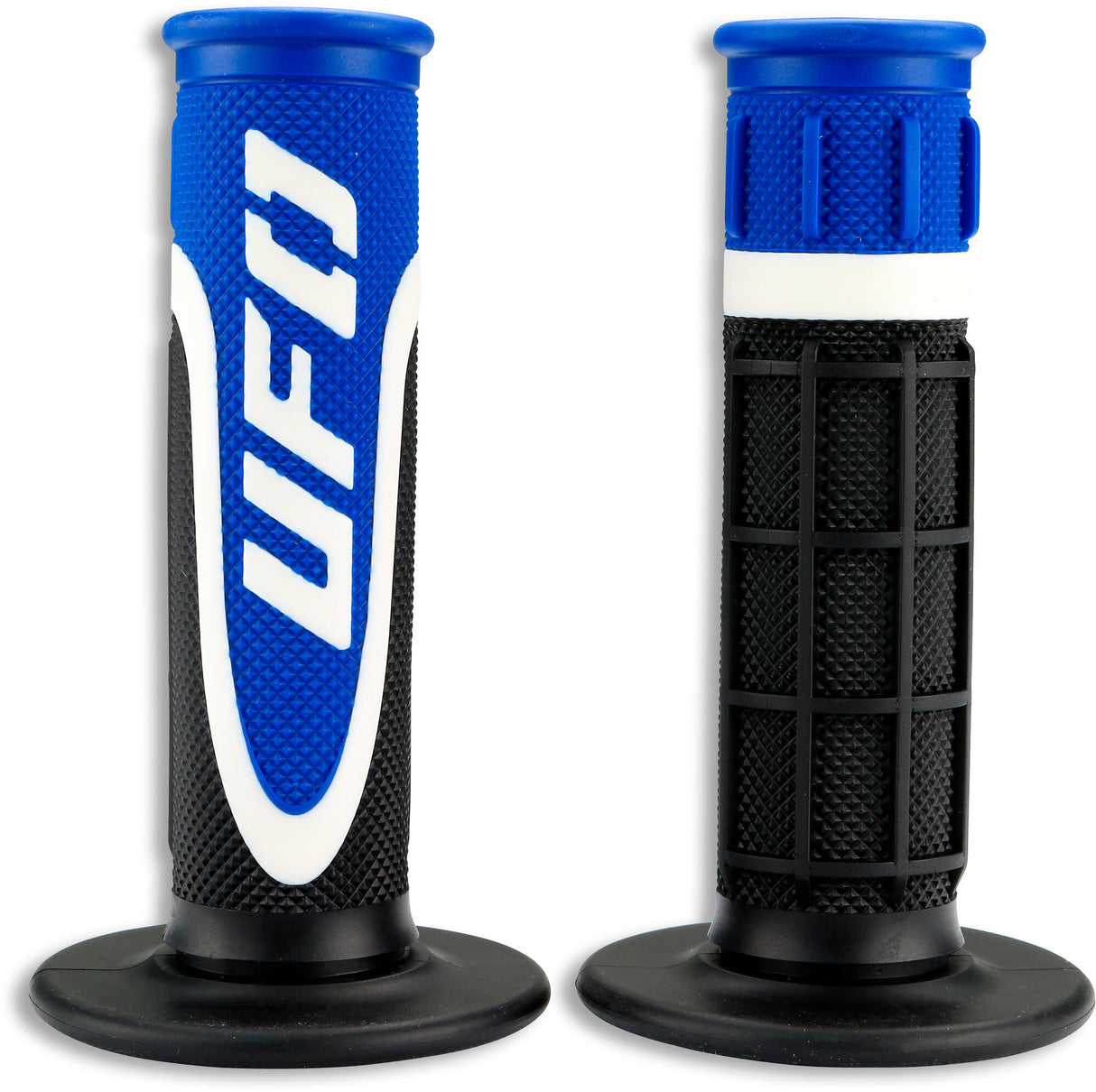 Ufo plast handvat rubber axiom rubber grip axiom black white blue