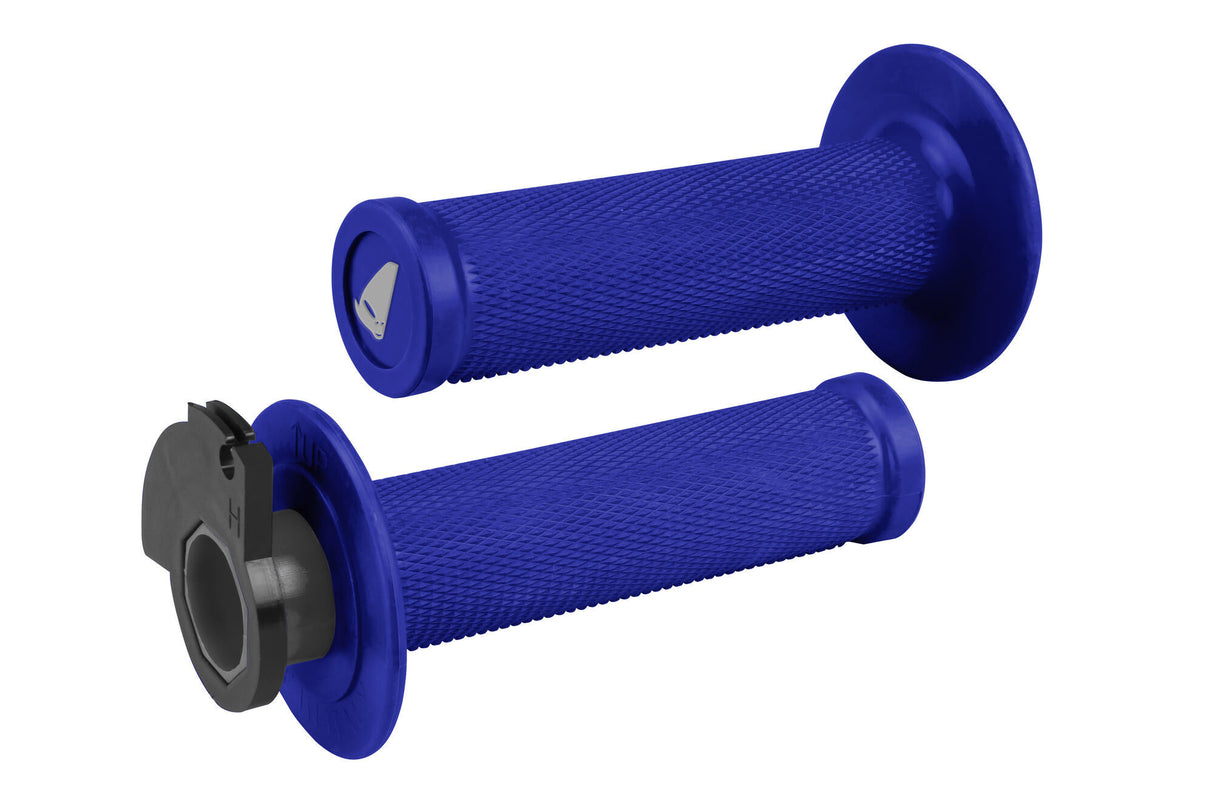 Ufo plast ufoplast rubber handvat lock-on rubber grip lock-on blue