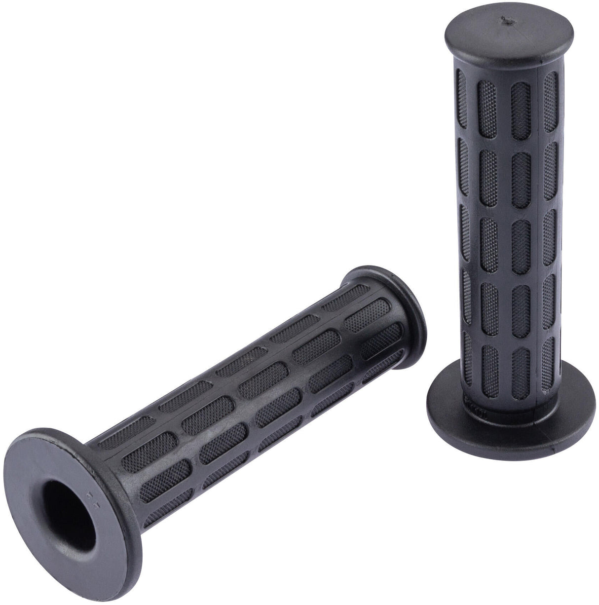 Domino rubber handvat honda stijl rubber grip 1082 bw 134mm closed