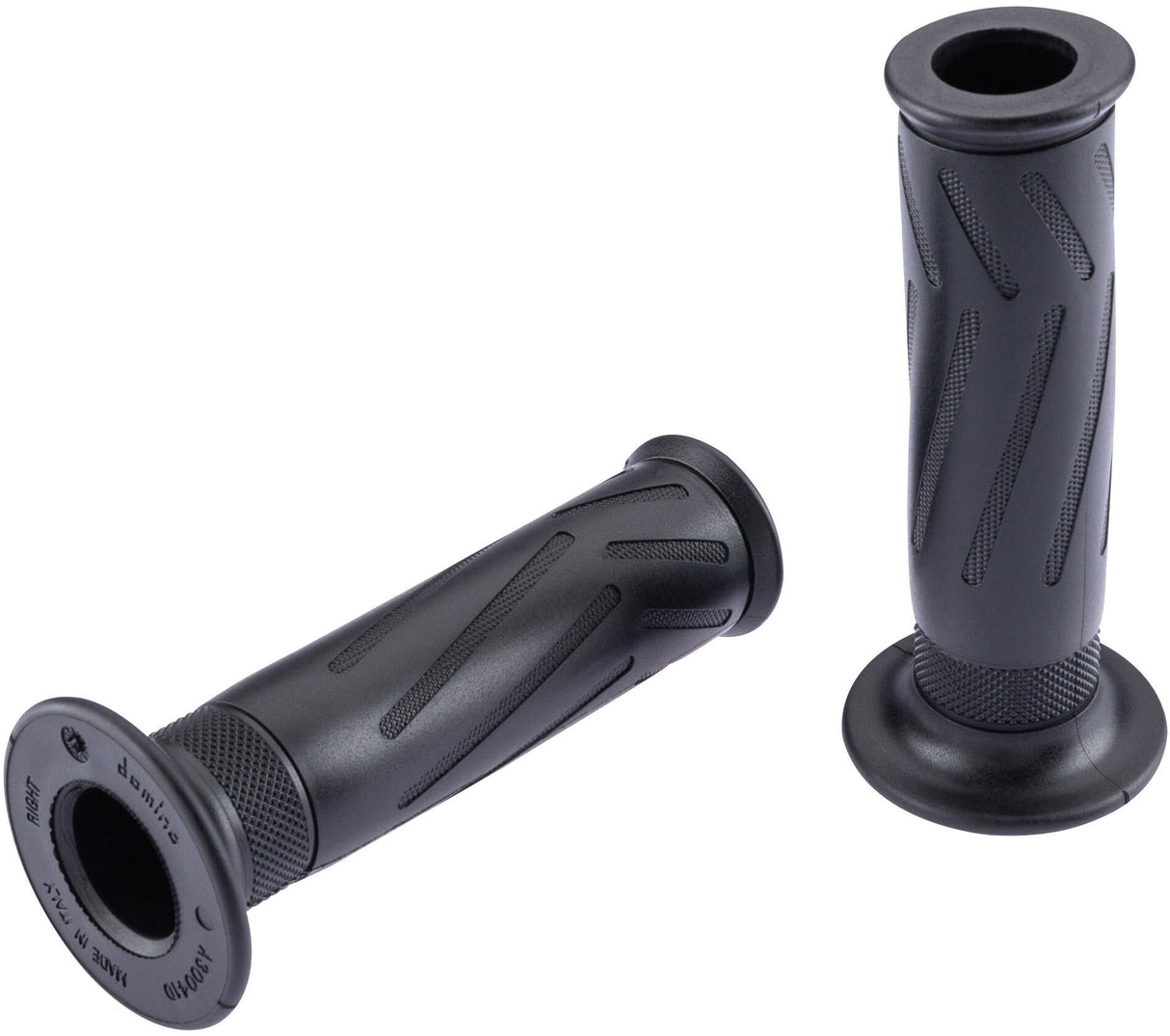 Domino rubberen handvat yamaha stijl. rubberen grip 0300 sw 120mm open