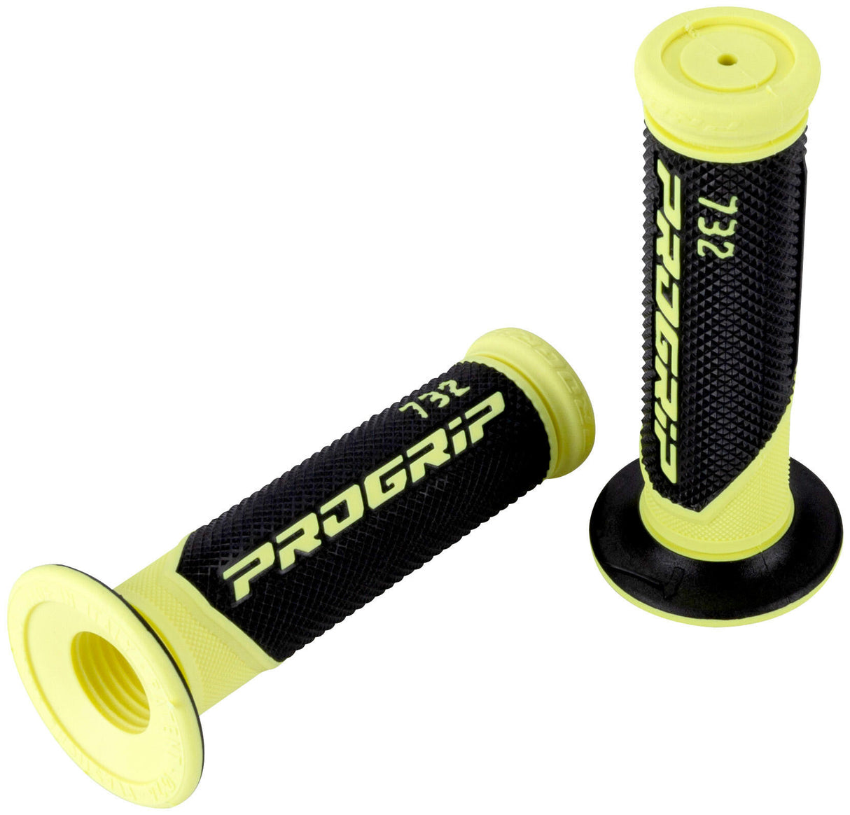 Progrip handvat 732 mod. 18 rubber grip 732 ge sw 125mm closed fluo