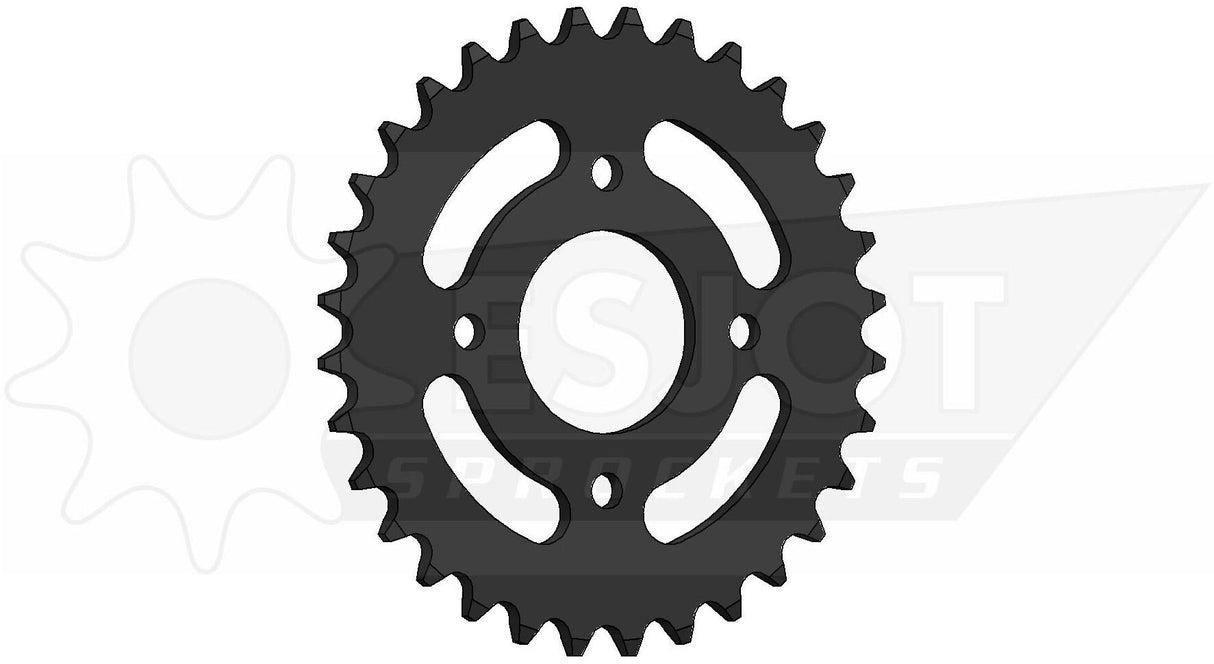 Esjot achtertandwiel 0268 chain wheel 415 42z steel black