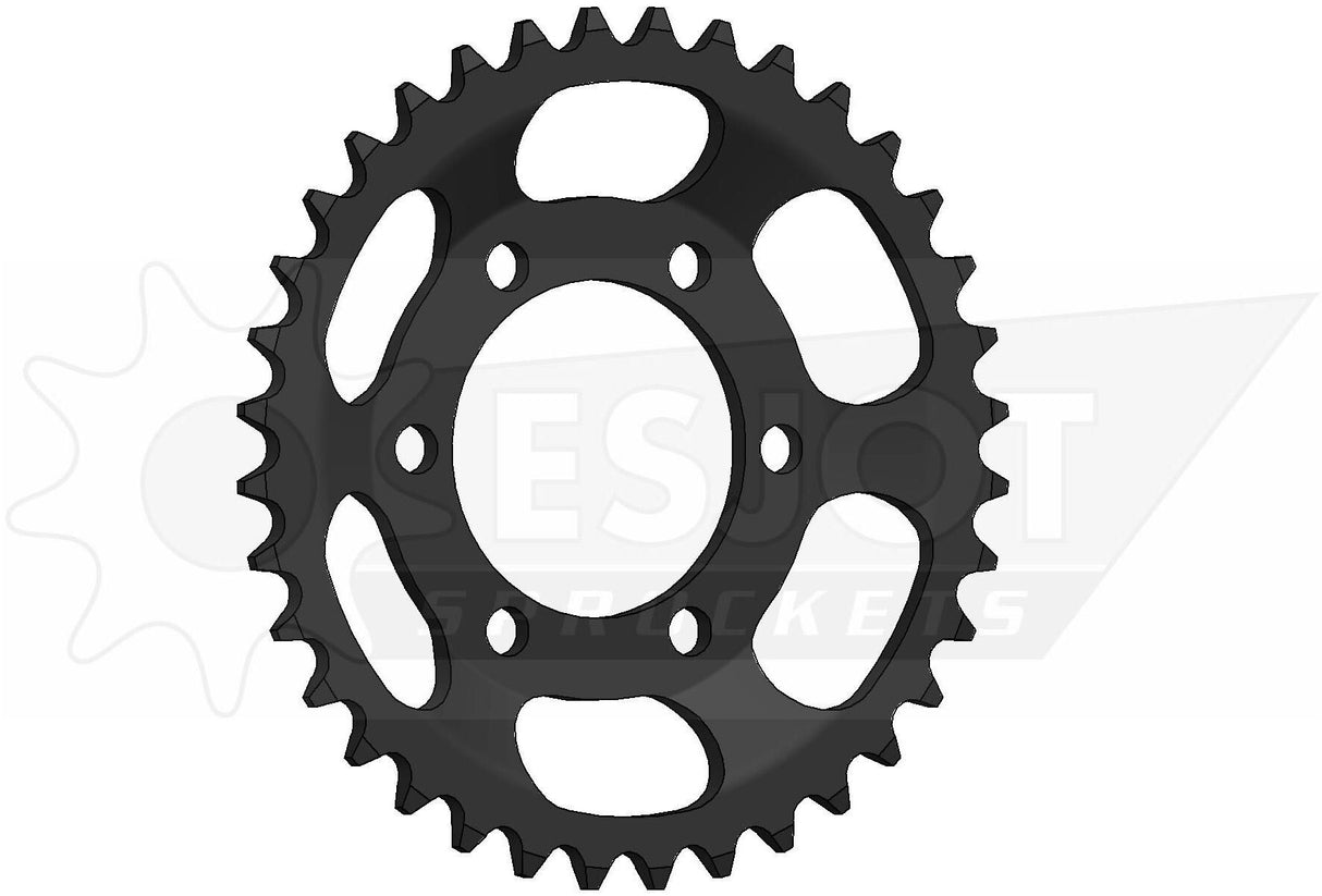Esjot achtertandwiel 0835 chain wheel 415 36z steel black