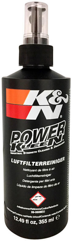 K n luftfilterreiniger power kleen air filter cleaner 99-0608eu 355ml