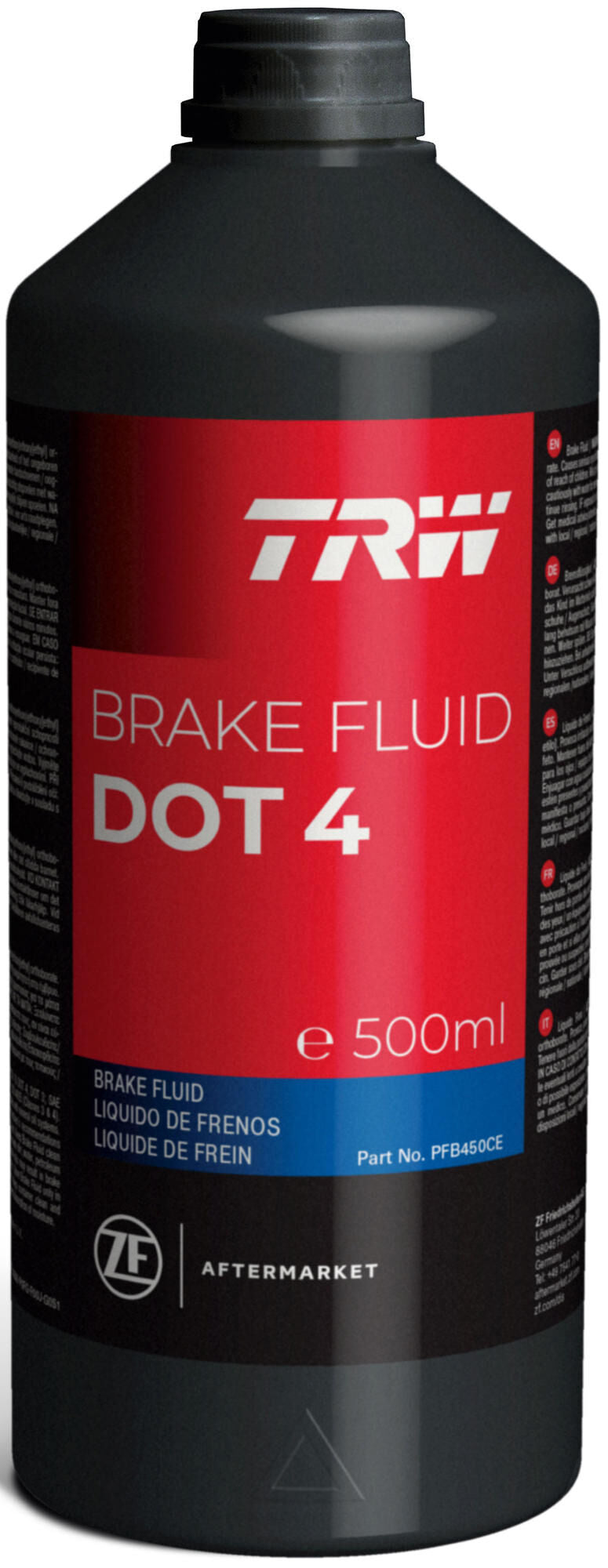 Trw remvloeistof dot 4 brake fluid. dot4 500 ml