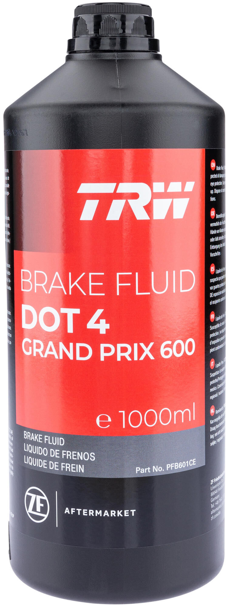 Trw remvloeistof dot 4gp brake fluid. dot4 gp 1 liter