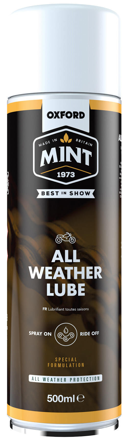 Mint oxford kettingspray all weather lube chain spray oxford 500 ml oc207