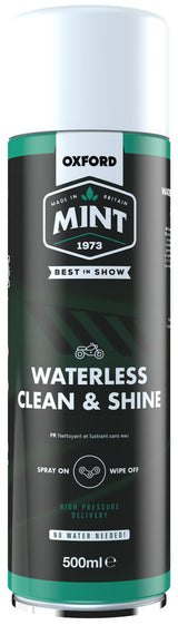 Mint reiniger oxford waterless clean shine foam action . cleaner oxford all-in 500ml oc209