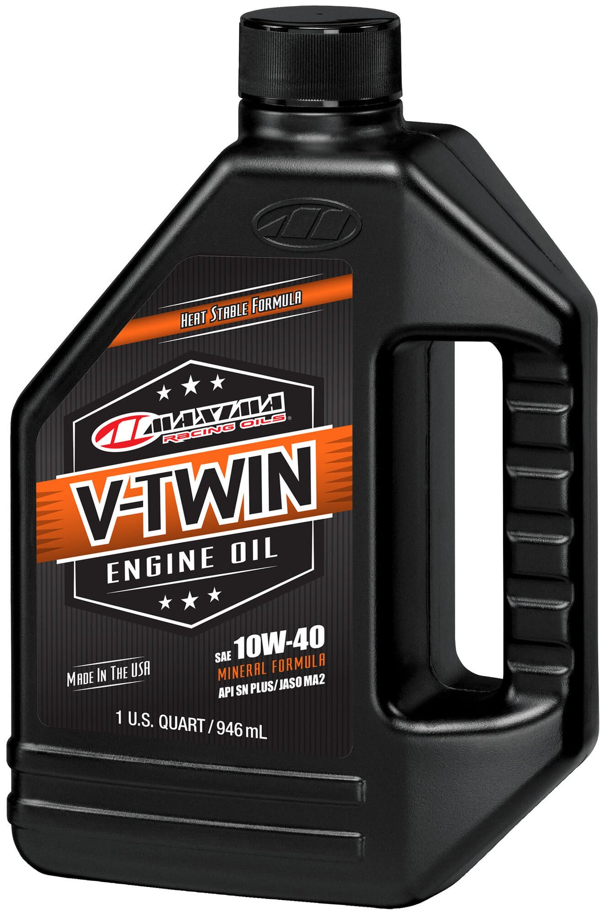 Maxima racing oils motorolie v-twin mineraal . motor oil maxima v-twin mineral 10w-40 946ml