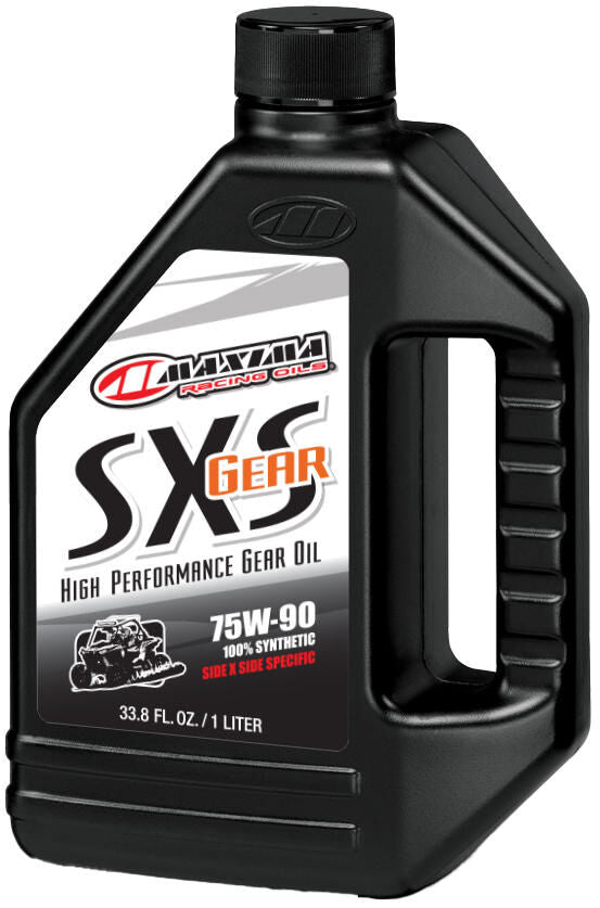 Maxima racing oils transmissie-olie sxs synthetic gear oil 75w-140 . trans. oil maxima sxs 75w-140 1l