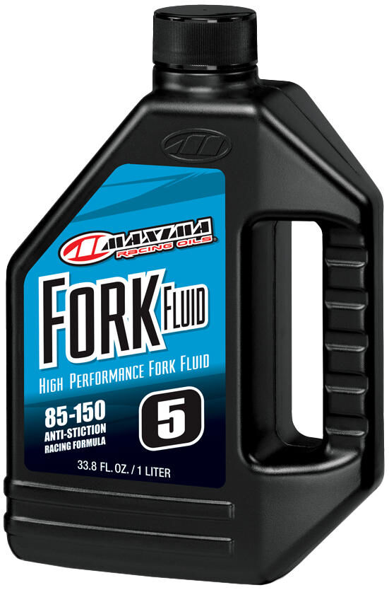 Maxima racing oils voorvork-olie racing fork fluid . fork oils 5w maxima 1l racing 85-150