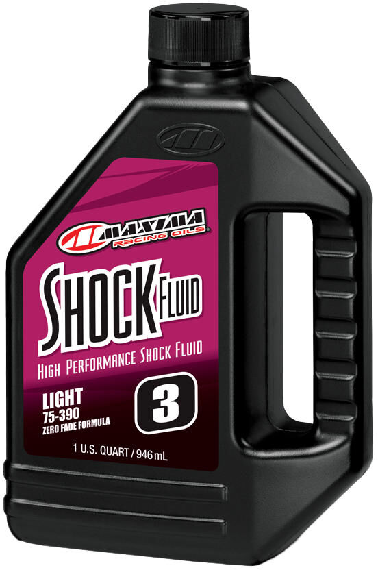 Maxima racing oils voorvork-olie racing shock fluid . daempferoel 3w maxima 946ml racing 75-390