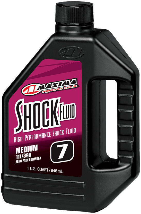 Maxima racing oils voorvork-olie racing shock fluid . daempferoel 7w maxima 946ml racing 111-390
