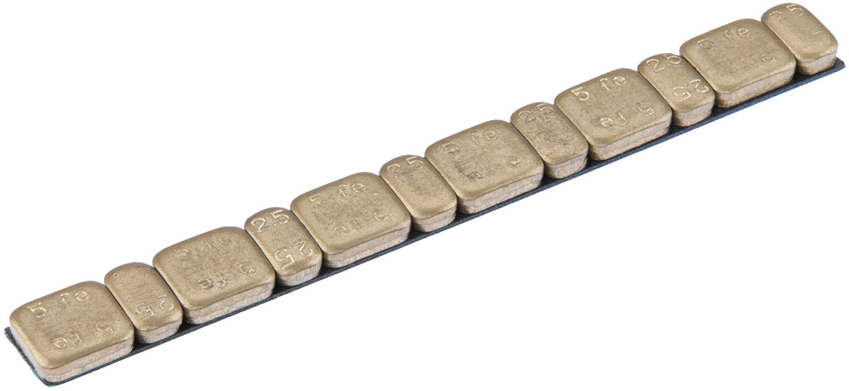Plakgewichten adhesive weight strips 45 go 6x5g/6x2.5g
