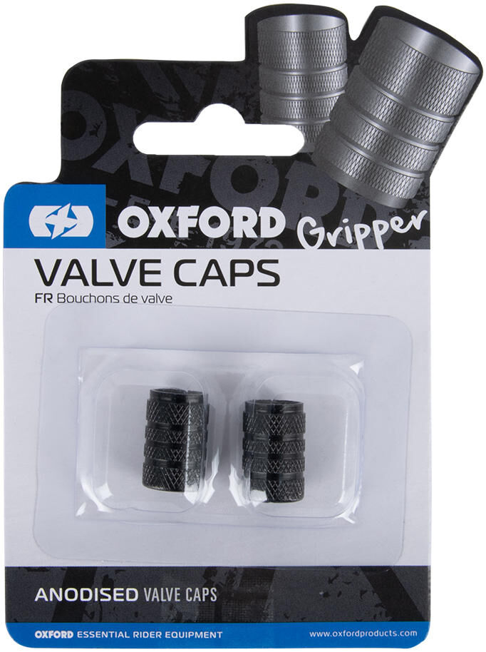 Oxford ventieldoppen valve ccps black ox765