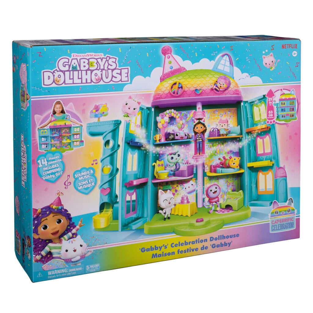 Gabby's dollhouse gabby #039;s dollhouse celebration poppenhuis