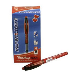 Papermate pen+gum
