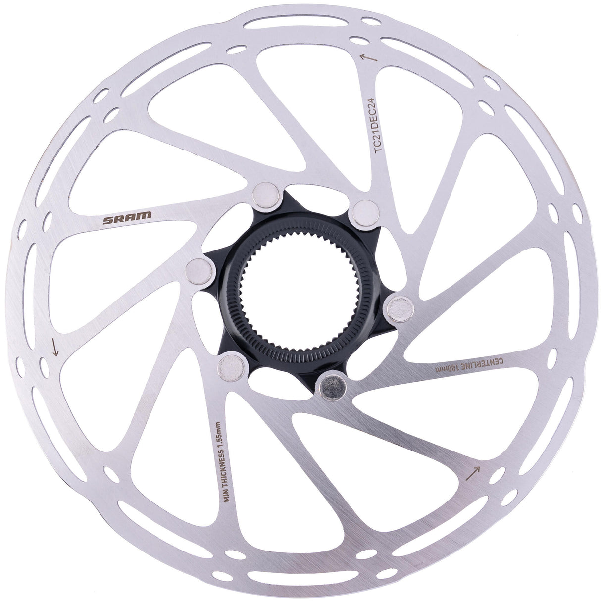 Sram remschijf centerline rotor centerline 180mm with lockring