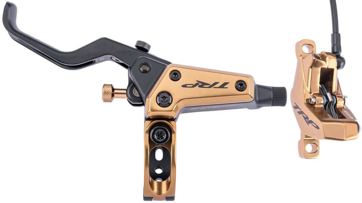 Trp schijfrem evo pro hd-m9040 disc brake evo pro hd-m9040 gold left