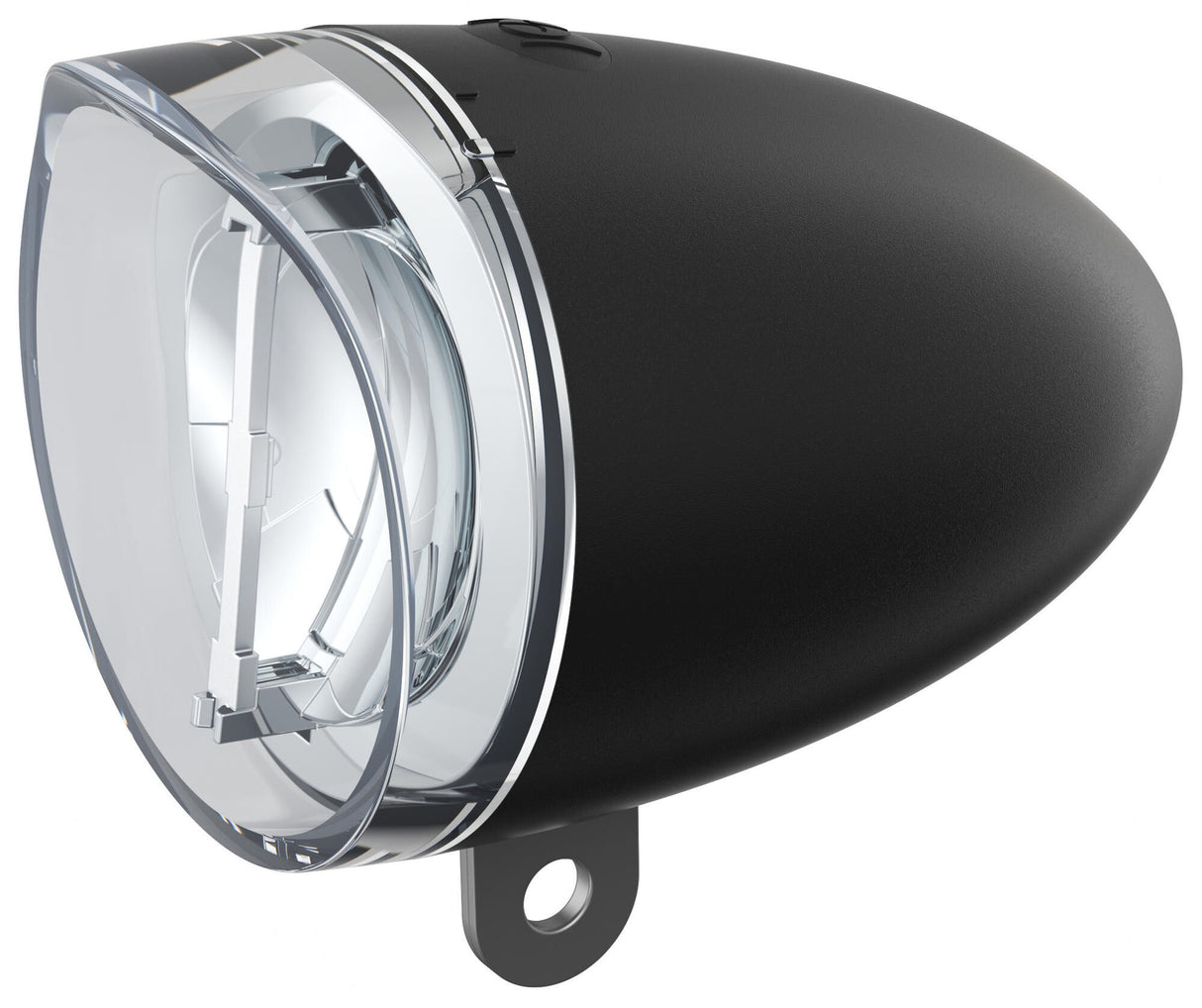 Spanninga led koplamp "trendo xb" bat.led fr.light spann. trendo xb black