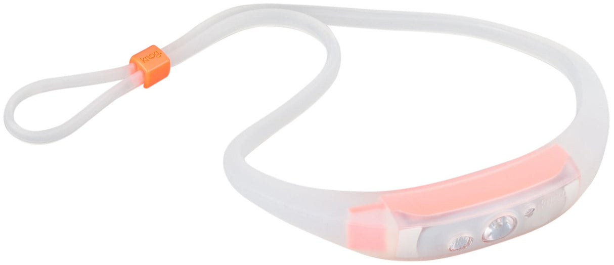 Knog led hoofdlamp quokka run 150 headlight quokka run 150 transparent coral