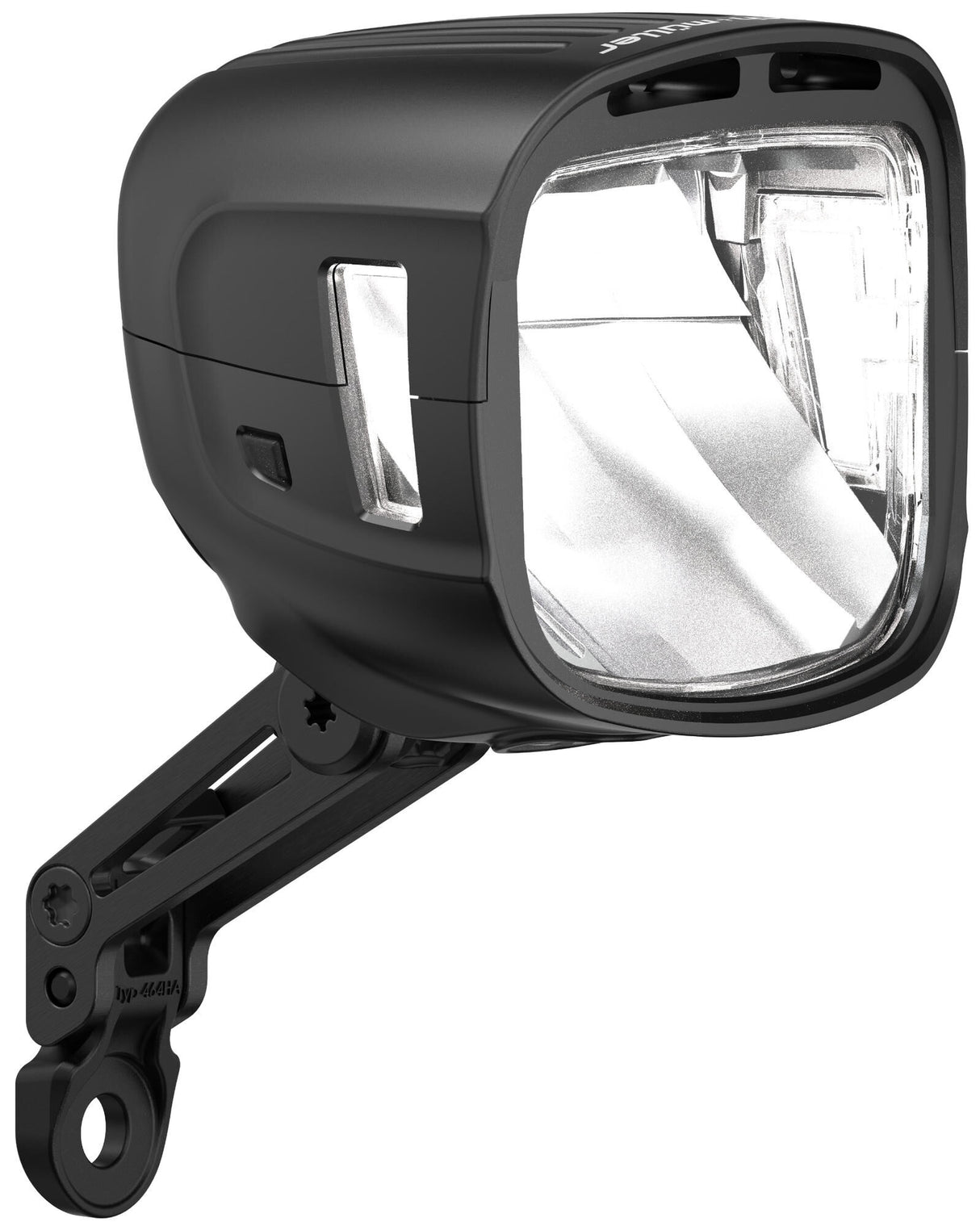 Busch + müller busch müller led koplamp lumotec iq-xl grootlicht led fr.light b m lumotec matt black